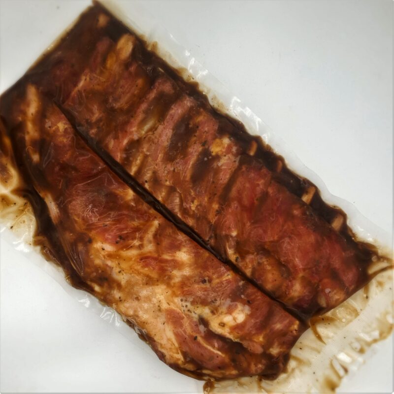 Pre-Cooked Pork Belly Ribs (Marinated) 750-820g